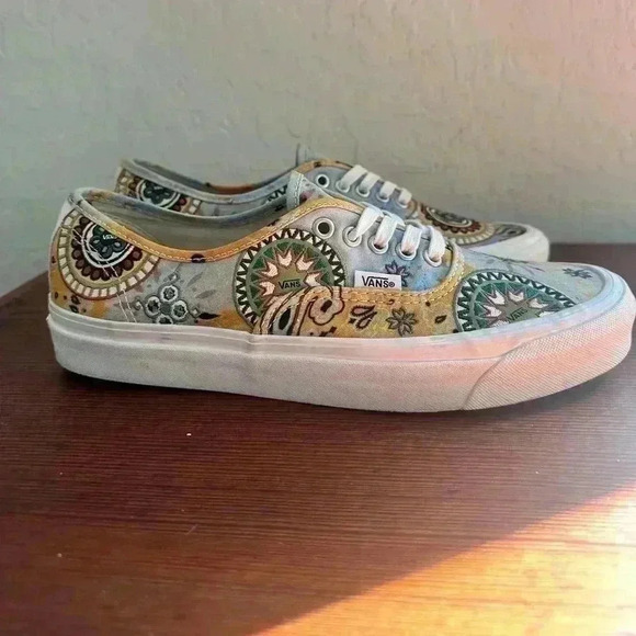 Size 10 - VANS Authentic 44 DX Mixed Mosaic - Picture 1 of 10